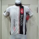 New Sugoi Womens RS Jersey Small White/Black/Red Cycling