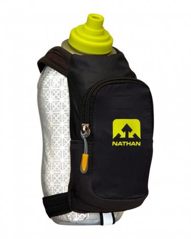 Nathan Speed Draw Plus Insulated Running Fitness Water Bottle Black New Without