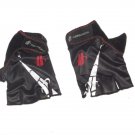 Hincapie Black Half Finger Cycling Gloves Size M