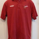 USA Cycling Men's SKINS Polo Shirt Red Small