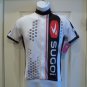 New Sugoi Womens Evolution Jersey White/Red/Black Small Cycling