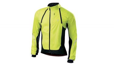 Specialized Neon Yellow Deflect Hybrid Cycling Jacket Size M New