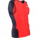 Sugoi Chili Red RPM Triathlon Tank Top Size L New