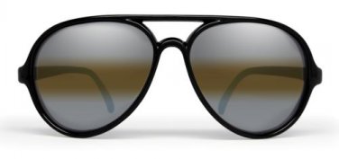 Smith Optics Phantom AWA Sunglasses Black I Ski Collection Amber Lenses NEW