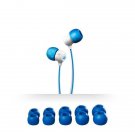 X-1 Womens Surge Mini Waterproof Headphones - White and Blue