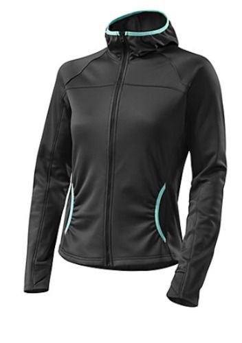 Specialized Women's Therminal Mountain LS Cycling Jersey Cabon/Teal Medium New