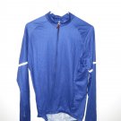 Blue Hincapie Long Sleeve Cool Weather Cycling Jersey Size M