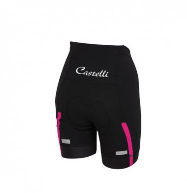 Castelli Velocissima Short Womens Small Black/Pink