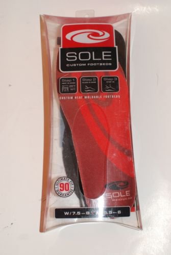 SOLE Custom Heat Moldable Footbeds Size W8/M6