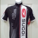 New Sugoi Mens Evolution Jersey Small Black/White/Red Cycling