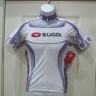 New Sugoi Womens RSE Jersey Small White/Purple Cycling