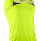 Sugoi Titan Men's Running/Fitness Singlet Florescent Yellow Large NEW
