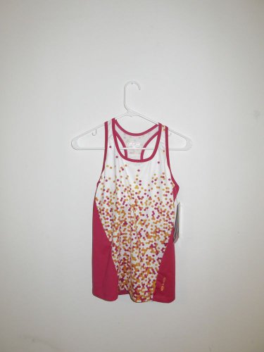 Sugoi Bright Rose Dot Racer Tank Size M New