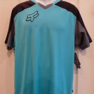 Fox Racing Men's Attack Jersey Light Blue Large MTB Downhill Trail