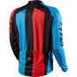 Fox Livewire Race Long Sleeve Cycling JerseyBlue/Red Small New