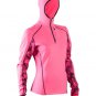 Sugoi Linear Speedster Long Sleeve Running/Fitness Shirt Super Pink Medium NEW