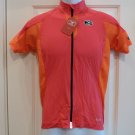 Sugoi Women's RS Ice Jersey Pink/Orange Medium Cycling Tro Mtb