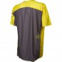 Fox Attack Short Sleeve Mountain Bike Cycling Jersey Yellow/Grey Medium NEW