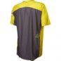 Fox Attack Short Sleeve Mountain Bike Cycling Jersey Yellow/Grey Medium NEW