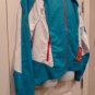 Sugoi Versa Jacket Large Cyan Blue Cycling Tri Running NEW