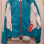 Sugoi Versa Jacket Large Cyan Blue Cycling Tri Running NEW