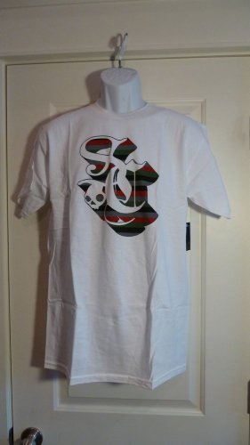 Skullcandy Scurvy T-Shirt White Medium NEW