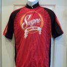 New Sugoi Mens Beer Jersey Large Red Cycling