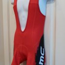 BMC Pro Cycling Team Men's Hincapie Sportswear Thermal Bib Shorts Red Small