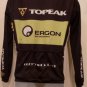 Topeak Ergon Thermal L/S Cycling Jersey Black/Green Small Maisch Sportswear