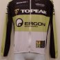 Topeak Ergon Thermal L/S Cycling Jersey Black/Green Small Maisch Sportswear