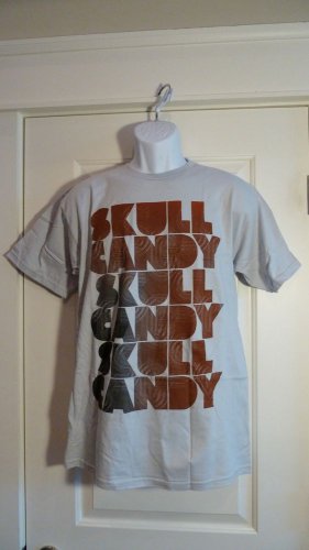 Skullcandy Fade T-Shirt Silver Medium NEW