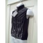 New Velotex Womens Windjammer DraftX Vest Medium Black Cycling