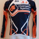 Official Champion System Pro Cycling Team Men's Tech L/S Jersey Race Cut XS