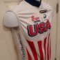 US National Cycling Team Skins Men's Wind Vest White Small