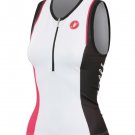 Castelli Core W Tri Singlet Womens White/Pink Medium