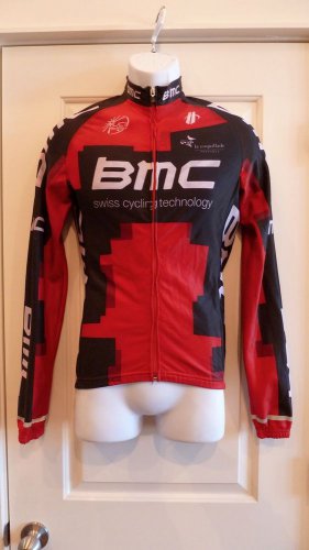 BMC Pro Cycling Team Men's Hincapie Sportswear L/S Thermal Jersey Small