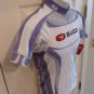 Sugoi Women's RSE S/S Jersey White/Purple Medium Cycling Tri