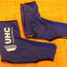 UHC Pro Cycling Vermarc Sport Lightweight Shoe Covers Blue XL NEW