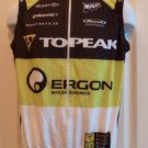 Topeak Ergon Team Cycling Wind Vest Black/Green Small Maisch Sportswear