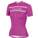 Castelli Promessa Jersey Womens Small Purple Cycling New