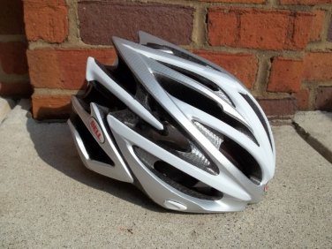 Bell Volt Helmet Silver/White Large Road Cycling