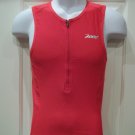 Zoot Sports Mens Active Tri Tank Small Red