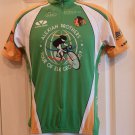 Voler Tour of Elk Grove 2009 Mens Green Jersey Medium Cycling Tri