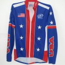 Performance USA National team cycling LS jersey SMALL