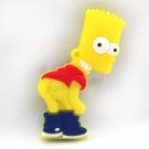 16GB Cartoon Cute Pendrive Boy Bart The Simpsons USB Flash drive Memory Thumb Stick lA019