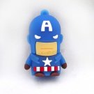 16GB Cartoon Pendrive Captain America USB Flash drive Memory Thumb Stick lA036