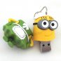 16GB Green Pendrive Lady Housemaid Minions Model USB Flash drive Memory Thumb Stick lB015
