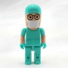 16GB Blue Hat Pendrive Man Doctor Surgeon Robot USB Flash drive Memory Thumb Stick lE007