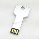 16GB White Pendrive Simple Metal Key USB Flash drive Memory Thumb Stick lG001