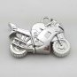 16GB Silver Pendrive Racing Metal Motorcycle Model USB Flash drive Memory Thumb Stick lI006
